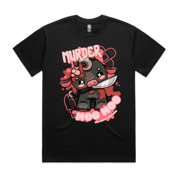 Murder Moo Moo Printed Tee Thumbnail