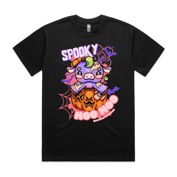 Spooky Moo Moo Printed Tee Thumbnail